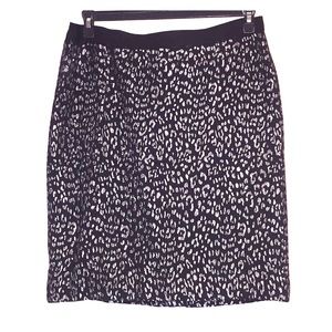 Animal print skirt
